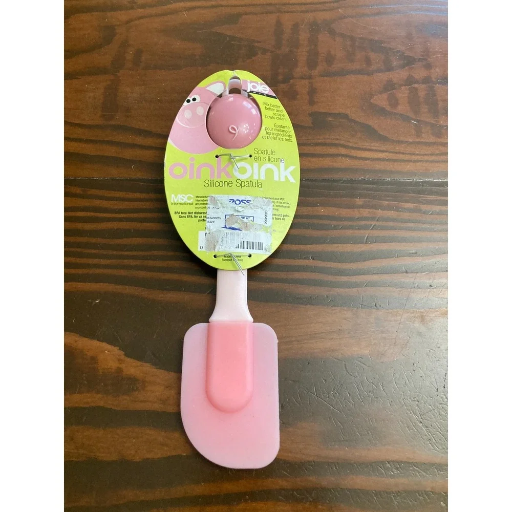 Joie Oink Oink Silicone Spatula Pig Pink - New in Package - Kitchen
